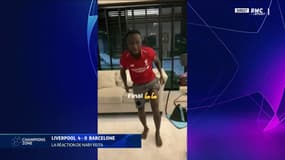 Liverpool-Barça : La joie de Keita à la qualification des Reds