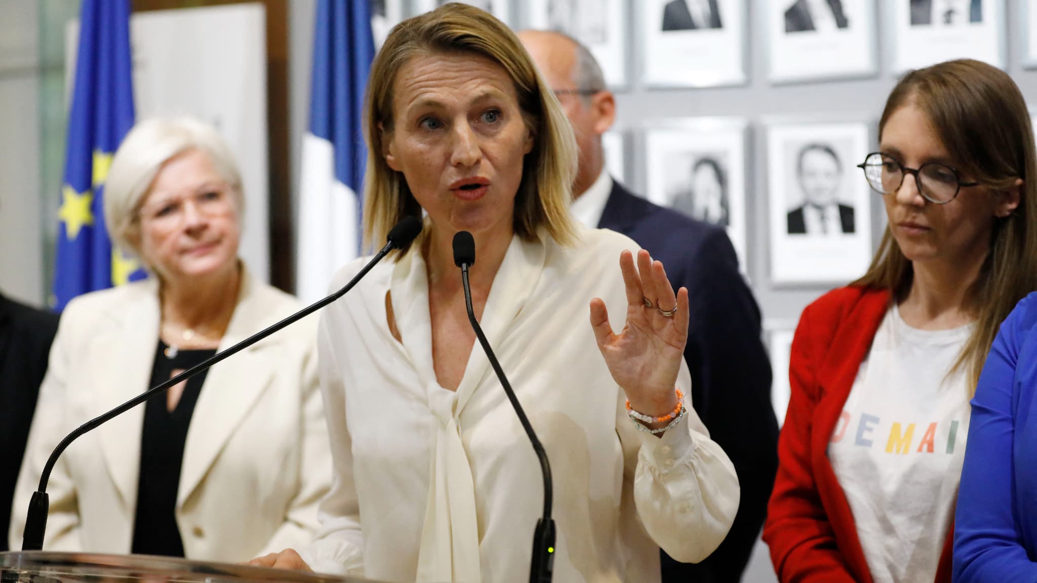 Astrid Panosyan-Bouvet, ministre du Travail et de l’Emploi, le 23 septembre 2024