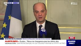 Reprise de l'école: selon Jean-Michel Blanquer, "notre considération est sociale: faire en sorte que personne ne décroche"