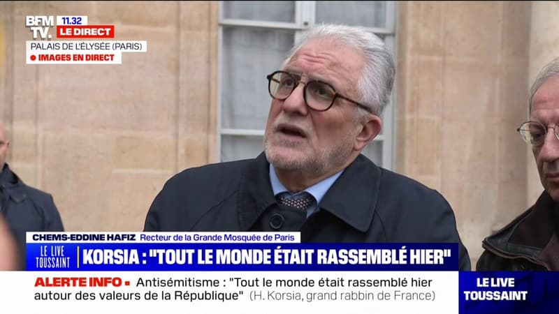 Marche contre l'antisémitisme: le recteur de la Grande mosquée de Paris aurait souhaité 
