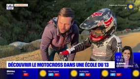 Bouches-du-Rhône: à Châteauneuf-les-Martigues, une école propose des initiations de motocross à des enfants