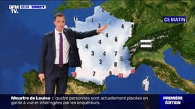 Du gris sur la moitié nord, grande douceur autour de la Méditerranée