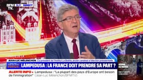 Immigration: "Il faut régulariser tous les travailleurs", affirme Jean-Luc Mélenchon