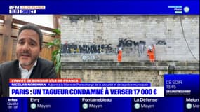 Paris: l'adjoint à la mairie chargé de la sécurité et de la police municipale, revient sur la condamnation d'un tagueur
