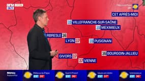 Météo Rhône: de fortes chaleurs attendues ce samedi avec un risque d'orages, jusqu'à 36°C à Lyon