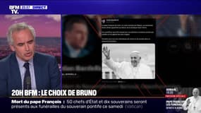 LE CHOIX DE BRUNO - Bardella aux obsèques d'un pape diabolisé par le RN