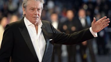 Alain Delon au festival de Cannes en 2013.