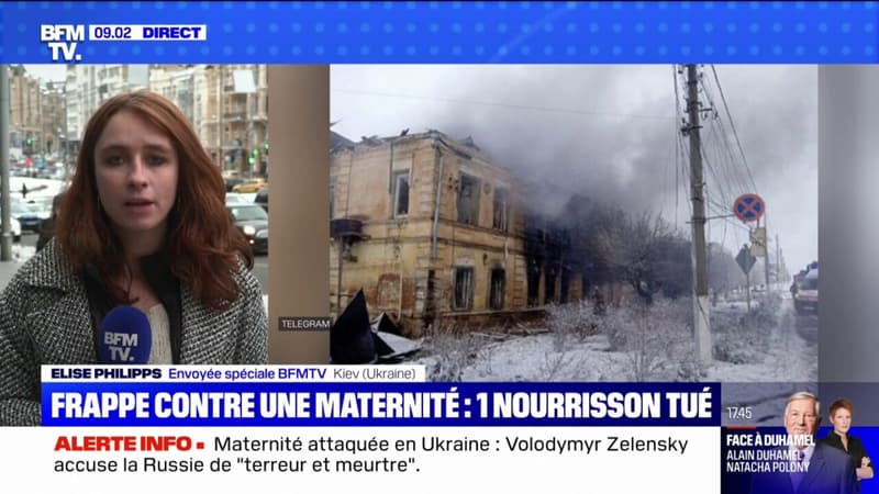 Ukraine: un nourrisson tué dans le bombardement d'une maternité dans la région de Zaporijia