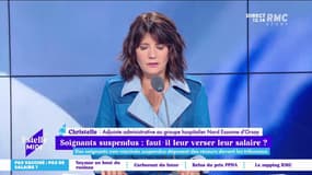 "Les soignants qui ne veulent pas être vaccinés, on les licencie. Comme ça, ils peuvent faire autre chose." Thierry, auditeur RMC et infirmier libéral, ne comprend la suspension des soignants non-vaccinés et souhaite qu'on respecte le choix de chacun. 