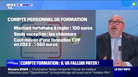 Compte formation : il va falloir payer ! - 11/03