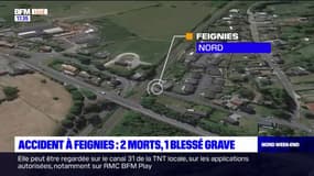  Nord: deux morts et un blessé grave dans une collision entre deux voitures