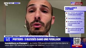 Fusillade à Poitiers: "Je suis stupéfait par ce qu'il vient de se produire", confie ce conseiller municipal 
