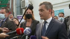 Le ministre de l'Intérieur Gérald Darmanin s'exprime depuis Bayonne, au lendemain de la mort du chauffeur de bus sauvagement agressé