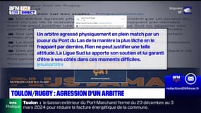 Toulon: un arbitre violemment agressé lors d'un match de rugby amateur 