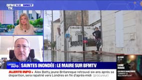 Crues en Charente-Maritime: "On espère créer des lacs de retenue en amont" explique Bruno Drapon, maire de Saintes
