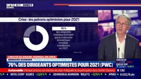 Bernard Gainnier (PwC France et Maghreb) : 76% des dirigeants optimistes pour 2021 - 11/03