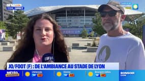 JO 2024: de l'ambiance au stade de Lyon