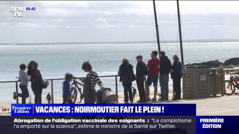 Avec l'arrivée des beaux jours, Noirmoutier, en Vendée, fait le plein de touristes pendant les vacances