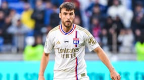 L'Argentin Nicolas Tagliafico avec l'OL en novembre 2023