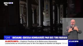 Frappes russes sur Odessa: les images des dégâts 