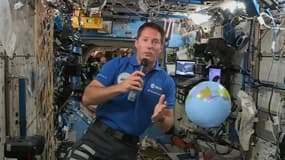 Thomas Pesquet intervient le 30 avril 2021 depuis la station spatiale