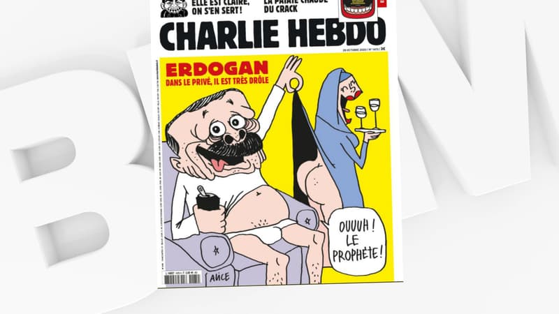 Le Une de Charlie Hebdo publiée ce mercredi.