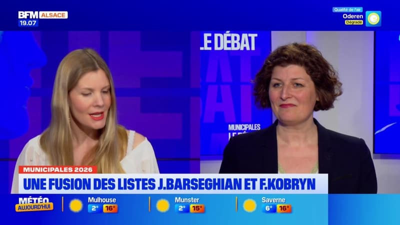 "C'est un choix de rassemblement": Jeanne Barseghian, maire sortante écologiste de Strasbourg, explique son alliance avec LFI pour le second tour