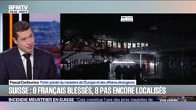 Incendie de Crans-Montana: "Huit patients supplémentaires" pris en charge en France, indique Pascal Confavreux, porte-parole du Quai d'Orsay