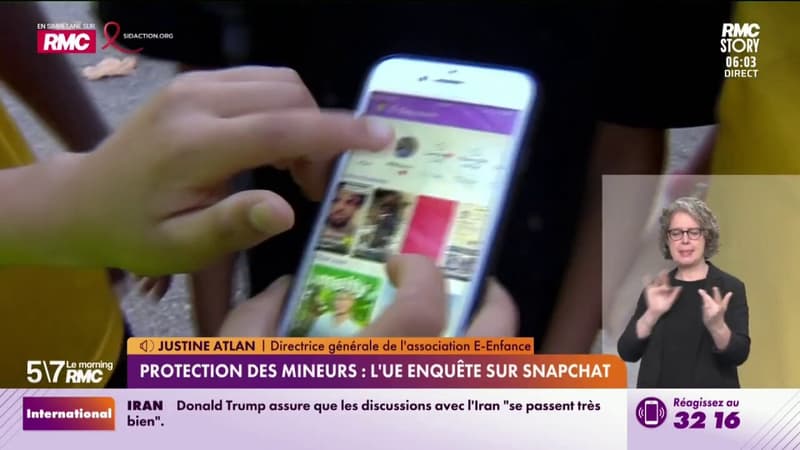 Protection des mineurs : l'UE enquête sur Snapchat