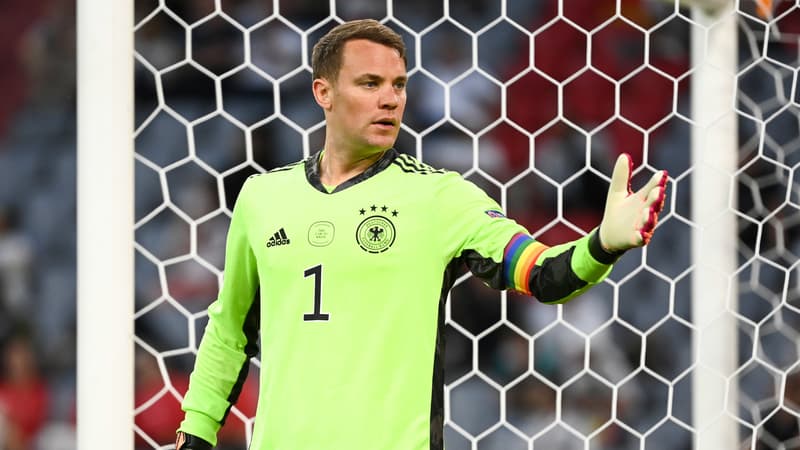 Euro: l'UEFA enquêterait sur le brassard arc-en-ciel de Neuer