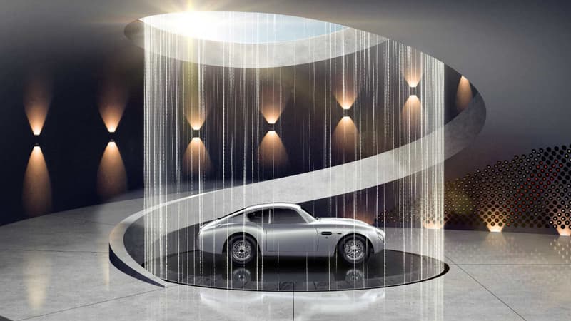 Le constructeur britannique Aston Martin lance un service pour concevoir des garages sur mesure pour ses clients.