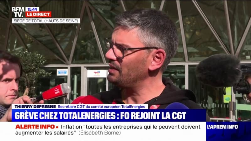 Thierry Defresne, CGT TotalEnergies: 