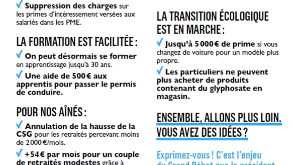 Tout ce qui va changer en 2019 selon LaREM