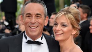 Le journaliste français Thierry Ardisson et son épouse la journaliste française Audrey Crespo-Mara, arrivent pour la projection de "Lawless" présenté en compétition au 65e festival du film de Cannes le 19 mai 2012 à Cannes