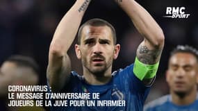 Coronavirus : Le message d'anniversaire de joueurs de la Juve pour un infirmier