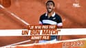 Roland-Garros : "Je n'ai pas fait un bon match" admet Arthur Fils 