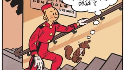 Un extrait de "La Mort de Spirou"