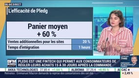 Agnès Chaba (Pledg) : Pledg permet aux consommateurs un paiement différé de leurs achats - 03/07
