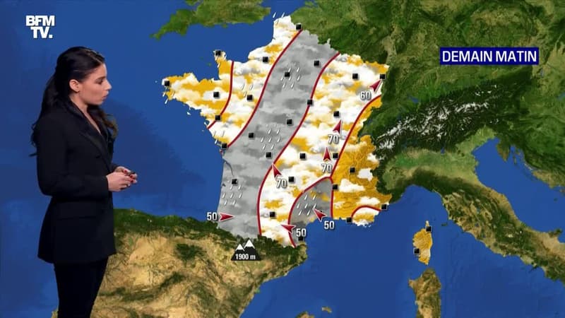 La météo pour ce lundi 02 janvier 2023