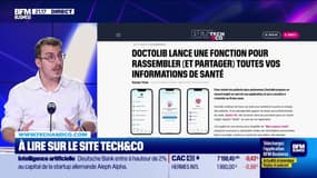 À lire sur le site Tech&Co : "Santé", le nouvel onglet de l'application Doctolib, par Sylvain Trinel - 20/11