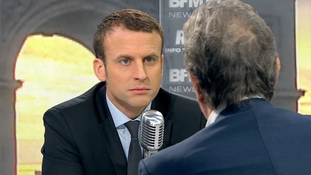 Emmanuel Macron était l'invité de BFMTV et RMC. 