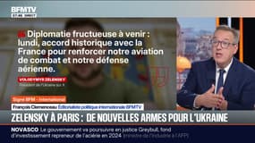 SIGNÉ BFM - Vers une livraison de Rafale et de nouvelles armes pour l'Ukraine? Volodymyr Zelensky évoque "un accord historique" avec la France