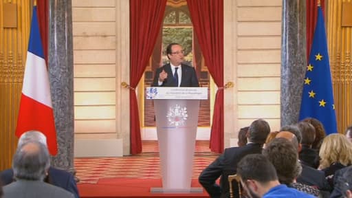 François Hollande a détaillé les réformes à venir, jeudi 16 mai.