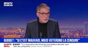 Budget: Olivier Faure (PS) "trouve absurde que l'opposition appelle à un 49-3"