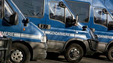 Des véhicules de gendarmerie - Image d'illustration