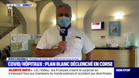 Covid-19: "La diffusion a commencé par la Haute-Corse", selon le président de l'ordre des médecins de Corse-du-Sud