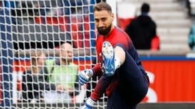 Gianluigi Donnarumma avec le PSG, le 21 octobre 2023