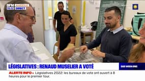 Législatives 2022: Renaud Muselier a voté à Marseille