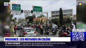 Toulon: les motards ont manifesté contre le contrôle technqiue