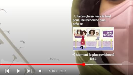 Le moment le plus visionné du premier vlog de la saison 5 est le générique.